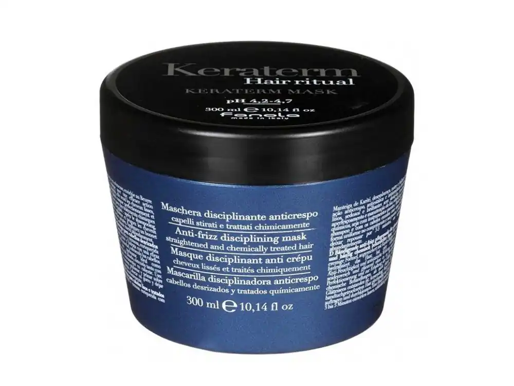 Dokud Zásoby Vydrží FANOLA Keraterm Anti-Frizz Disciplining Mask 300ml - maska proti krepatění vlasů