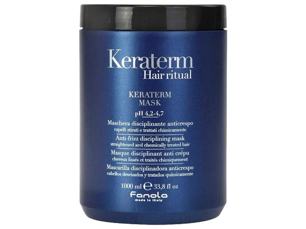FANOLA Keraterm Anti-Frizz Disciplining Mask 1000ml - maska proti krepatění vlasů Speciální Cena