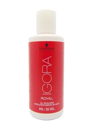 SCHWARZKOPF Igora Royal Oil Developer 6% (vol 20) - emulzní peroxid vodíků 60ml Sezónní Sleva