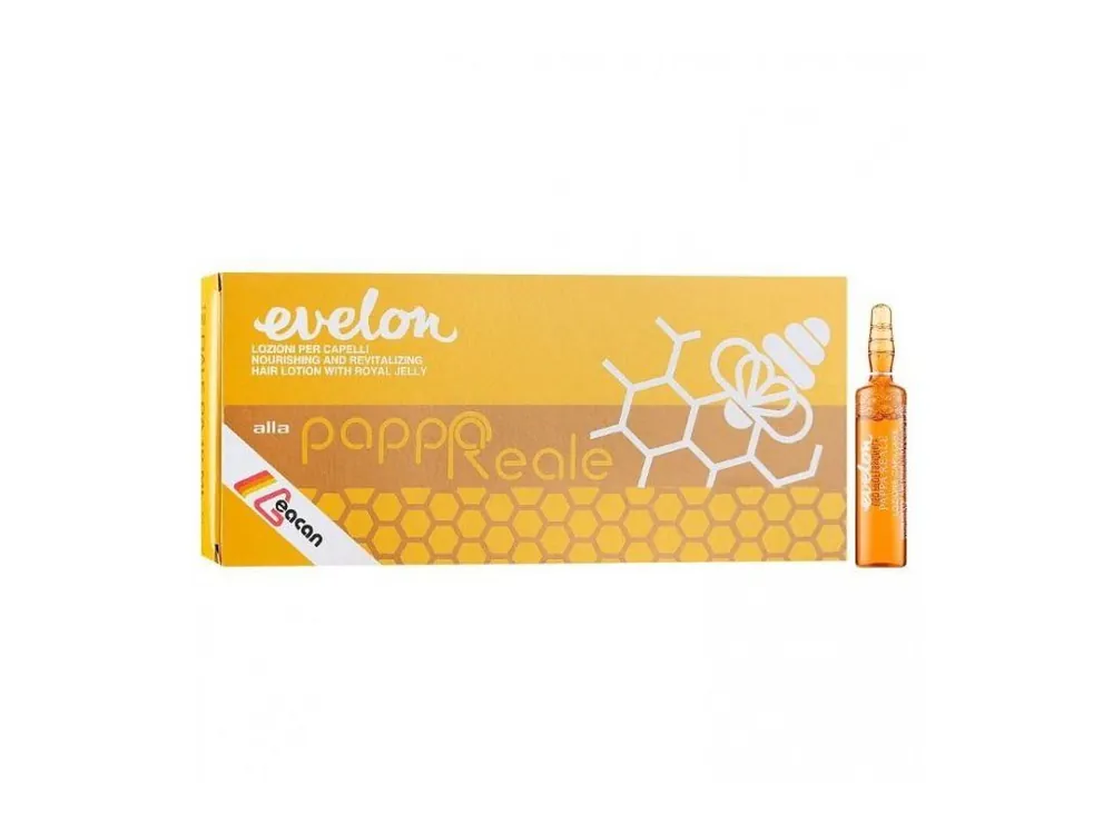 Oblíbený EVELON Pappa Reale Ampule pro intenzivní regeneraci křehkých a poškozených vlasů 12x10ml