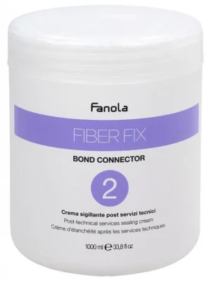 Omezená Nabídka FANOLA Fiber Fix Bond Connector N.2 Sealing Cream 1000ml - kúra pro regeneraci barvených vlasů