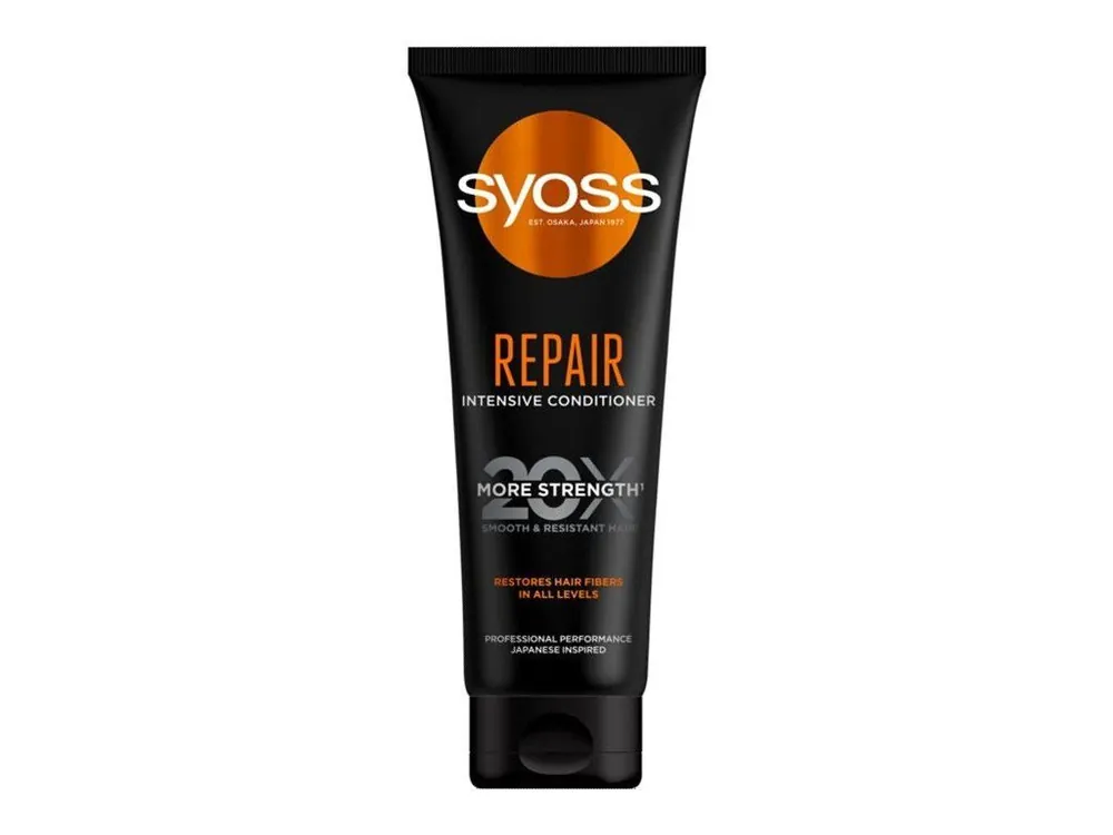 Nejlepší Volba SYOSS Professional Repair Intensive Condicioner 250ml - balzám na vlasy proti lámavosti