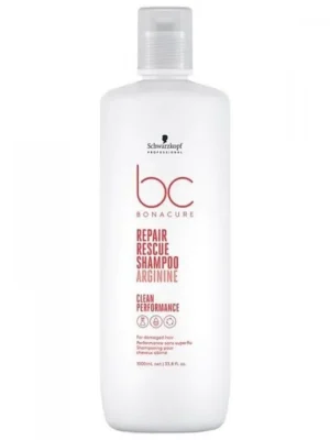 Výprodej SCHWARZKOPF BC Repair Rescue Shampoo Arginine 1000ml - šampon pro poškozené vlasy