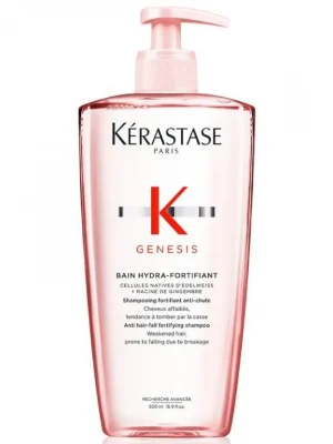 KÉRASTASE Genesis Bain Hydra-Fortifiant Shampoo 500ml - šampon proti padání pro jemné a mastné vlasy Nejprodávanější
