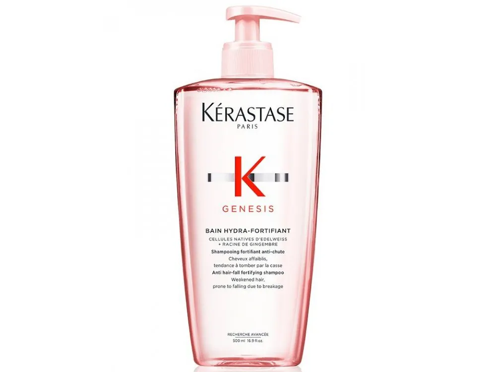 KÉRASTASE Genesis Bain Hydra-Fortifiant Shampoo 500ml - šampon proti padání pro jemné a mastné vlasy Nejprodávanější