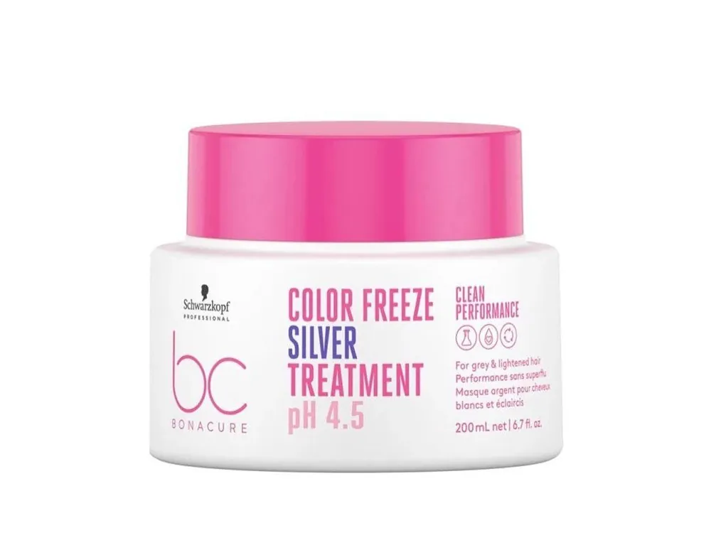 SCHWARZKOPF BC Color Freeze Silver Treatment 200ml - kůra pro studenou blond Objednat Nyní