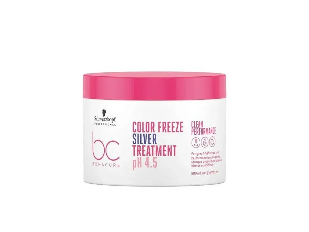 Ihned K Objednání SCHWARZKOPF BC Color Freeze Silver Treatment 500ml - kůra pro studenou blond