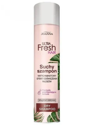 JOANNA Ultra Fresh Hair Dry Shampoo Dark Brown 200ml - suchý šampon pro hnědé vlasy Must-Have