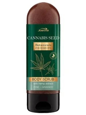 JOANNA Cannabis Seed Body Scrub 200ml - hydratační tělový peeling s výtažkem konopí Pouze Dnes