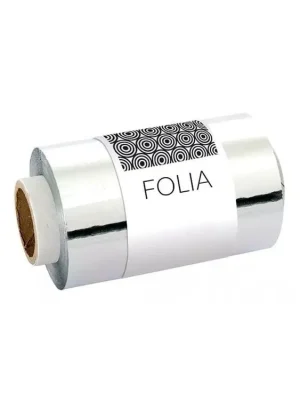 Pouze Dnes MILA Technic FOLIA - profesionální kadeřnický alobal 14 mikro 210 metrů - stříbrný