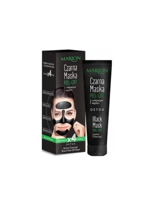 Hit Sezóny MARION Face Black Mask Peel-Off Detox 25g - odlupovací pleťová maska