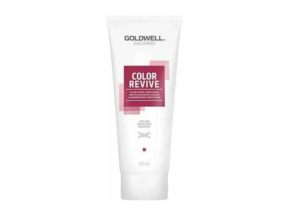 GOLDWELL Dualsenses Color Revive Conditioner 200ml - barevný kondicionér - Cool Red Nejlepší Cena