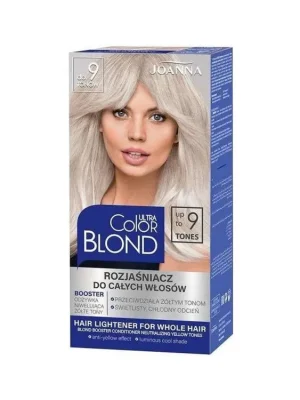 Akce JOANNA Ultra Color BLOND 9 Tones - ultra silný zesvětlovač na vlasy - zesvětlení až o 9 odstínů