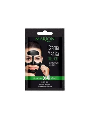 MARION Face Black Mask Peel-Off Detox 6g - odlupovací pleťová maska Bezpečná Platba