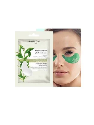 Hit Sezóny MARION Face Hydrogelové oční pásky s kyselinou Hyaluronovou a zeleným čajem - 2ks