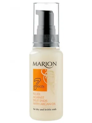 MARION 7 Effect Hair Fluid With Argan Oil 50ml - fluid proti rozdvojeným konečkům vlasů Časově Omezené