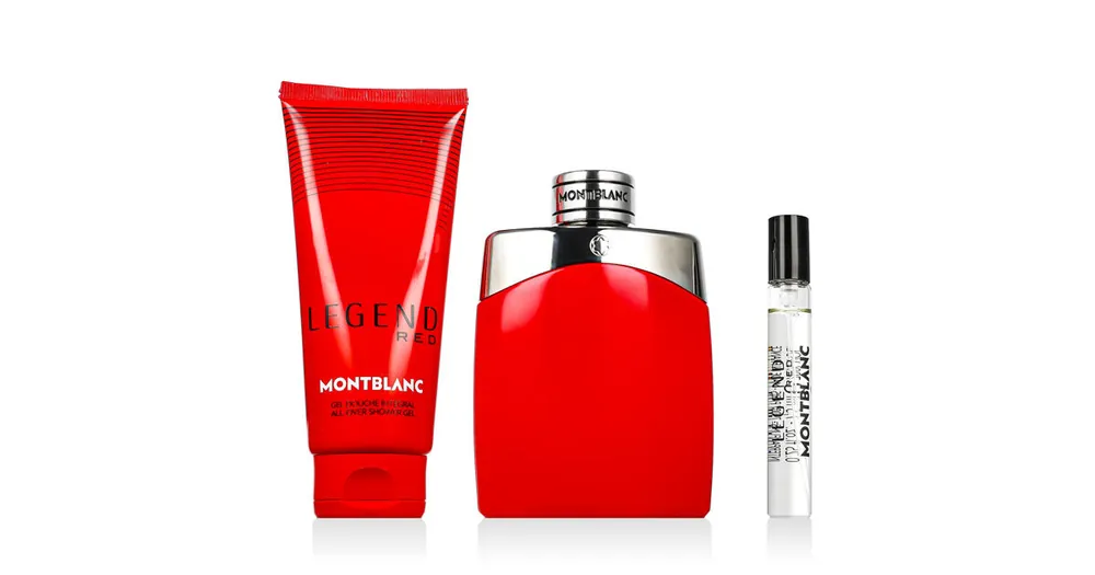 Autentický Montblanc Legend Red EDP 100 ml + EDP MINI 7,5 ml + SG na tělo i vlasy 100 ml M