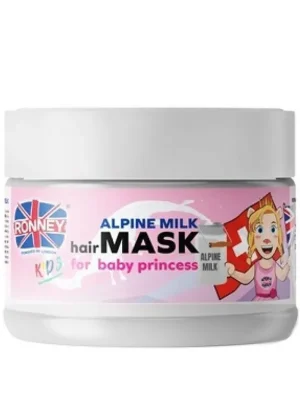 Originální RONNEY Kids Alpine Milk Mask For Baby Princess 300ml - maska na vlasy pro děti