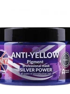 RONNEY Anti-Yellow Silver Power Mask 300ml - maska proti nežádoucímu žlutému nádechu Nízká Cena