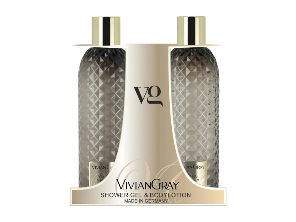Ověřený VIVIAN GRAY YLANG VANILLA Shower Gel + Body Lotion 2x300ml - sprchový gel + tělové mléko