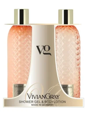 VIVIAN GRAY NEROLI AMBER Shower Gel + Body Lotion 2x300ml - sprchový gel + tělové mléko Vysoce Kvalitní