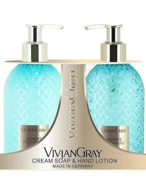 Nejlepší Volba VIVIAN GRAY JASMINE PATCHOULI Soap Gel + Hand Lotion 2x300ml - tekuté mýdlo + mléko na ruce