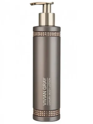 Dokud Zásoby Vydrží VIVIAN GRAY CRYSTALS BROWN Luxury Body Lotion 250ml - luxusní tělové mléko