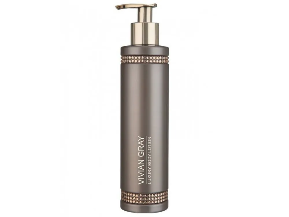 Dokud Zásoby Vydrží VIVIAN GRAY CRYSTALS BROWN Luxury Body Lotion 250ml - luxusní tělové mléko