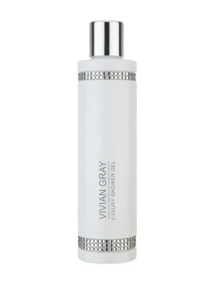 Super Cena VIVIAN GRAY CRYSTALS WHITE Luxury Shower Gel 250ml - luxusní sprchový gel