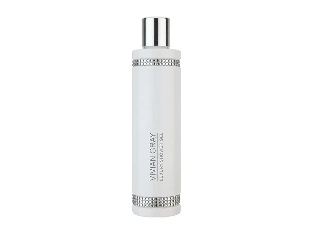 Super Cena VIVIAN GRAY CRYSTALS WHITE Luxury Shower Gel 250ml - luxusní sprchový gel