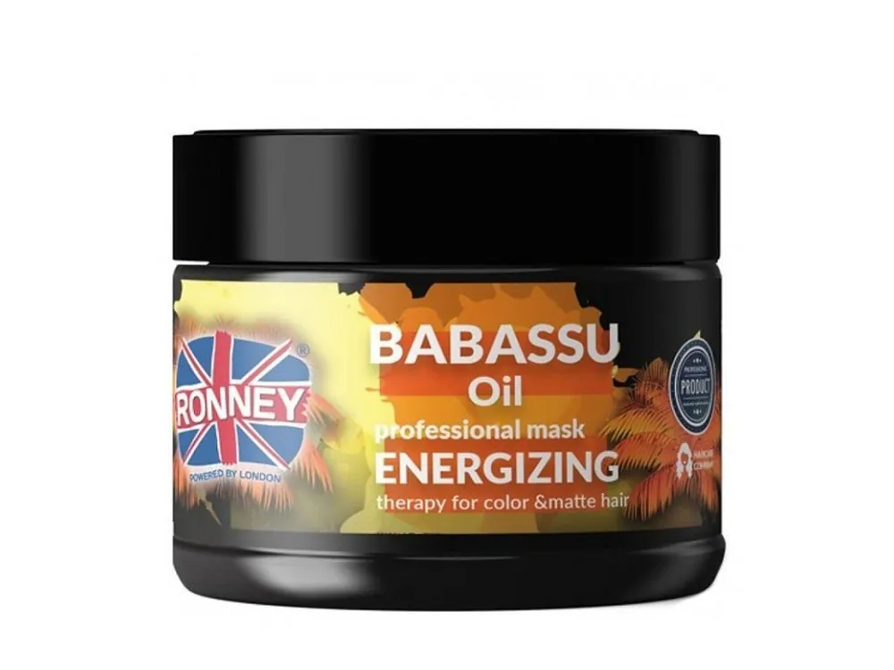 Nízká Cena RONNEY Babassu Oil Mask 300ml - maska pro barvené a zářivé vlasy