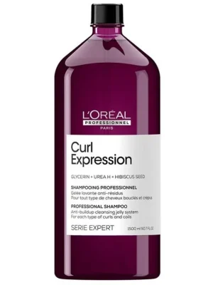 Výhodná Nabídka LOREAL Serie Expert Curl Expression Jelly Shampoo 1500ml - šampon pro vlnité a kudrnaté vlasy