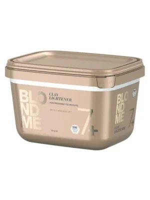 Vrácení Zdarma Schwarzkopf Professional Blondme Bond Enforcing Premium Clay Lightener 350g- bílý melír s jílem 7tónů