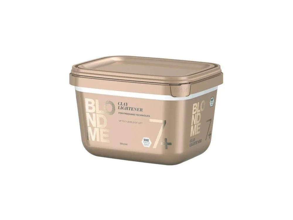 Vrácení Zdarma Schwarzkopf Professional Blondme Bond Enforcing Premium Clay Lightener 350g- bílý melír s jílem 7tónů