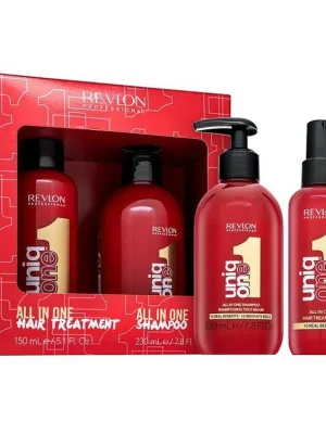REVLON Uniq One PACK All In One Treatment 150ml + All In One Shampoo 230ml - dárková sada Ihned K Objednání