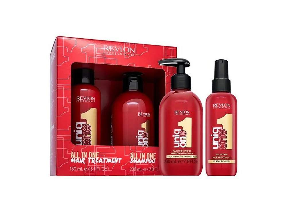 REVLON Uniq One PACK All In One Treatment 150ml + All In One Shampoo 230ml - dárková sada Ihned K Objednání