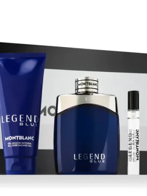 Montblanc Legend Blue EDP 100 ml + SG na tělo i vlasy 100 ml + EDP MINI 2 x 7,5 ml M Doprava Zdarma