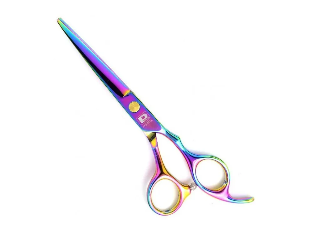 PRO FEEL JAPAN WA-60 MULTICOLOR - Profesionální kadeřnické nůžky 6' - duhové Omezená Nabídka
