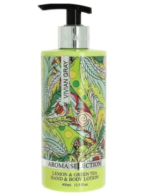 VIVIAN GRAY Aroma Selection Lemon And Green Hand and Body Lotion 400ml - tělové mléko Autentický