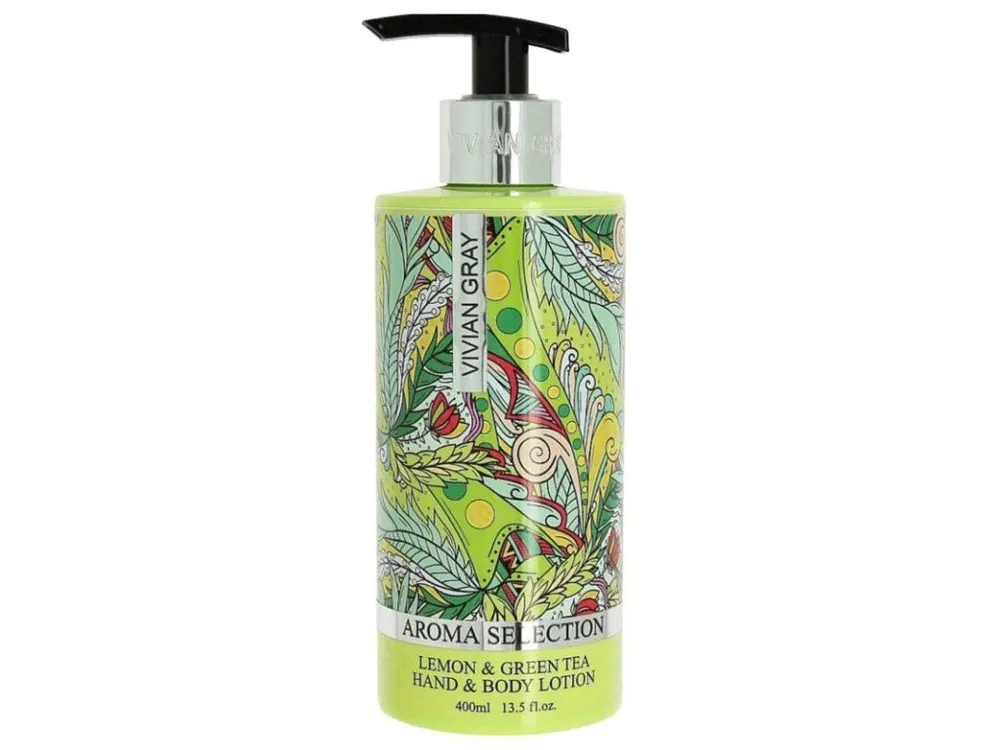 VIVIAN GRAY Aroma Selection Lemon And Green Hand and Body Lotion 400ml - tělové mléko Autentický