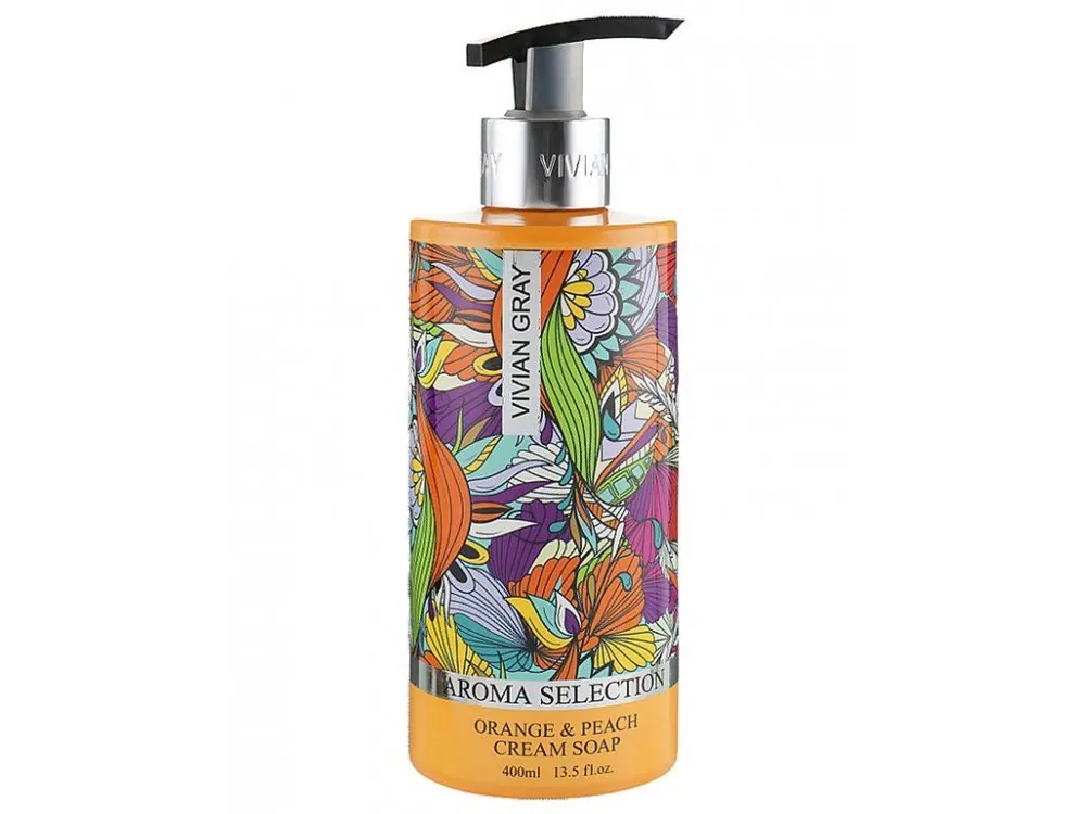 Cenově Výhodný VIVIAN GRAY Aroma Selection Orange And Peach Cream Soap 400ml - luxusní krémové mýdlo