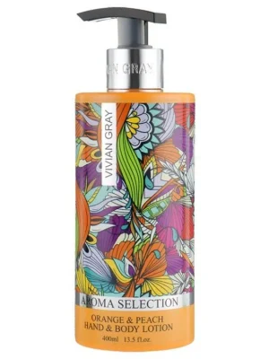 Finální Výprodej VIVIAN GRAY Aroma Selection Orange And Peach Hand and Body Lotion 400ml - tělové mléko
