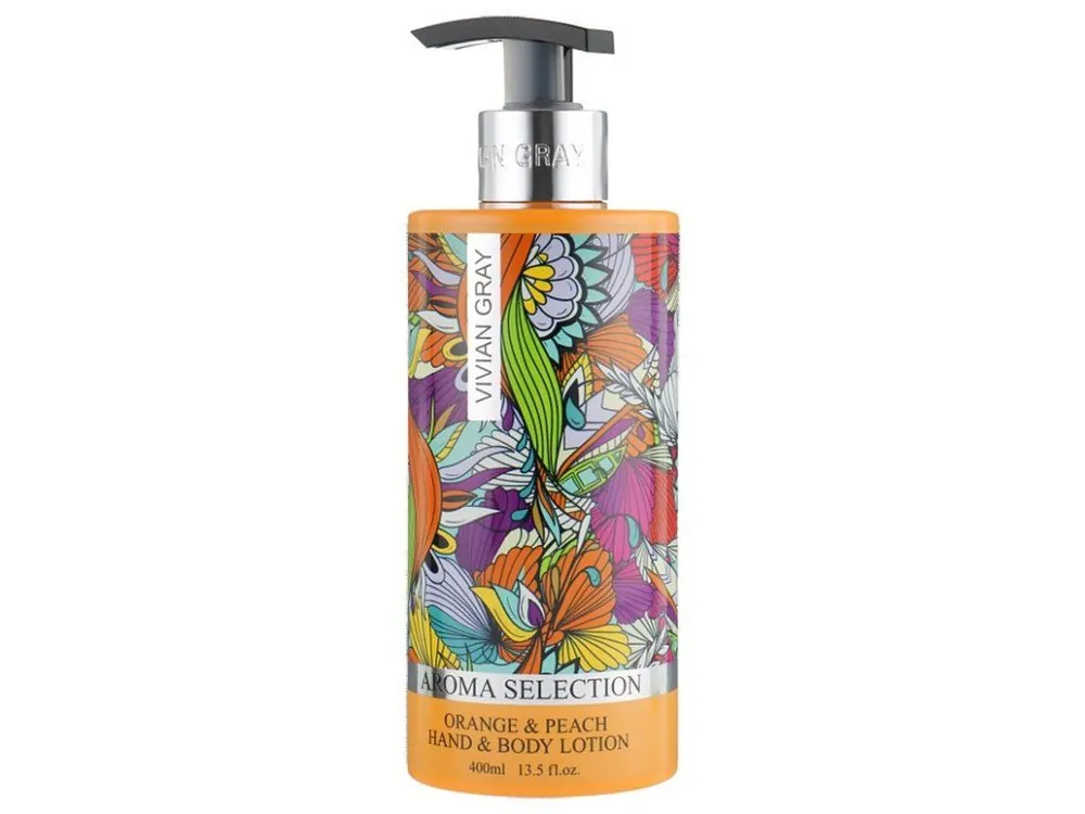 Finální Výprodej VIVIAN GRAY Aroma Selection Orange And Peach Hand and Body Lotion 400ml - tělové mléko