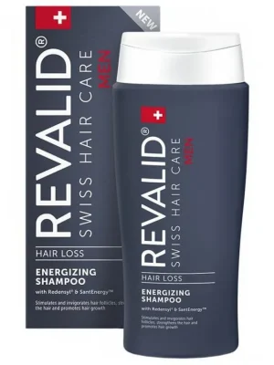 REVALID Hair Loss MEN Energizing Shampoo 200ml - šampon proti padání vlasů pro muže Vrácení Zdarma