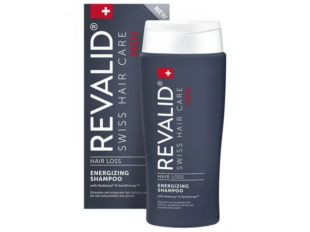 REVALID Hair Loss MEN Energizing Shampoo 200ml - šampon proti padání vlasů pro muže Vrácení Zdarma