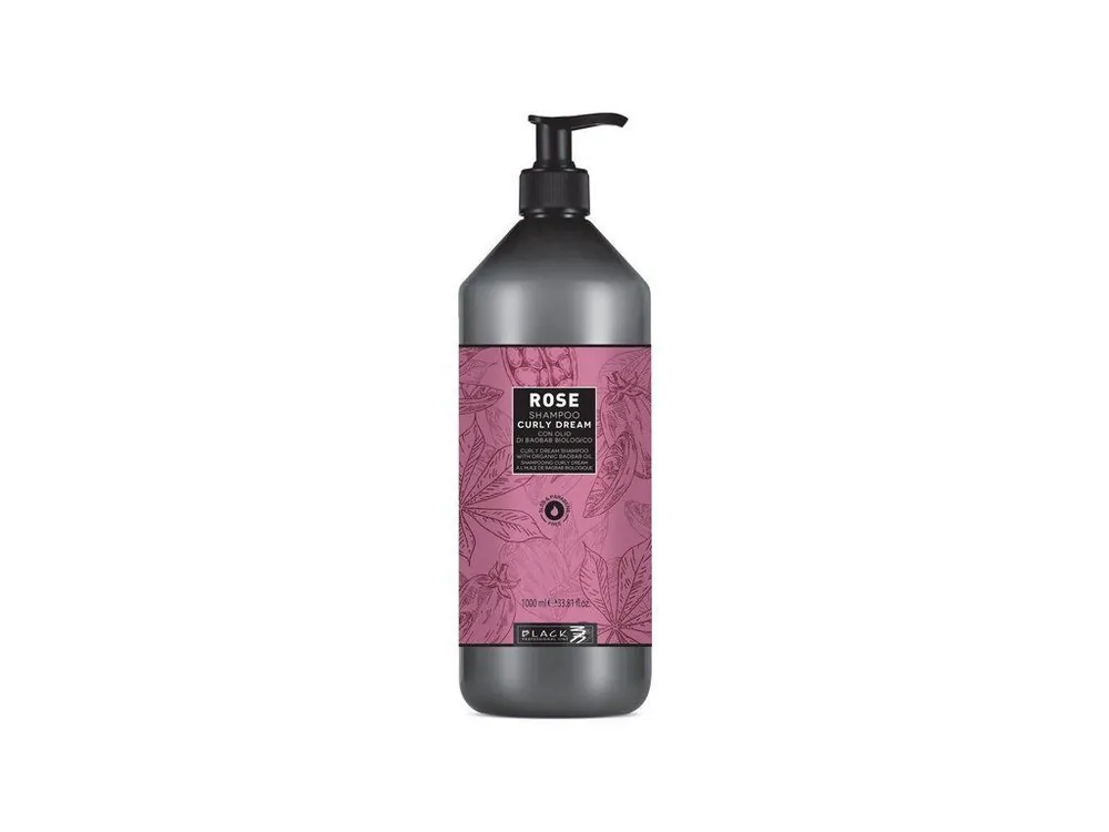 BLACK Rose Shampoo Curly Dream 1000ml - šampon pro vlnité nebo kudrnaté vlasy Odeslání Ihned