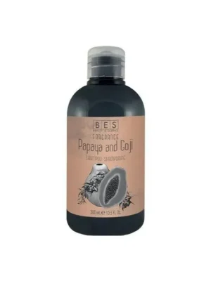 Bezpečná Platba BES Fragrance Papaya And Goji Shampoo 300ml - vlasový šampon s vůní Papaya a Goji
