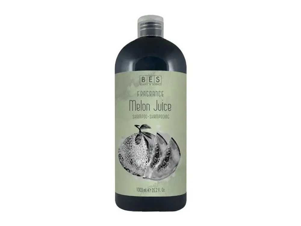 Časově Omezené BES Fragrance Melon Juice Shampoo 1000ml - vlasový šampon s vůní melounu