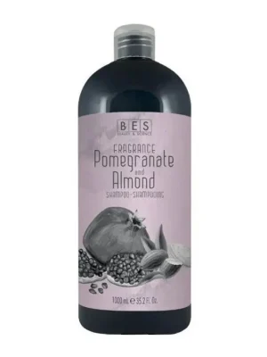 BES Fragrance Pomegranate And Almond Shampoo 1000ml - šampon s vůní granátového jablka a mandle Originální