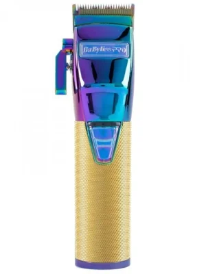 BABYLISS PRO FX8700 IE CHAMELEONFX - Profesionální stříhací strojek na vlasy 45mm - duhový Omezená Nabídka